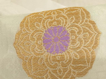 平和屋本店▼夏物　打敷　内敷　舞花文　金糸　法衣　寺院　仏具　仏教　僧侶　神職　装束　AAAW7200ja
