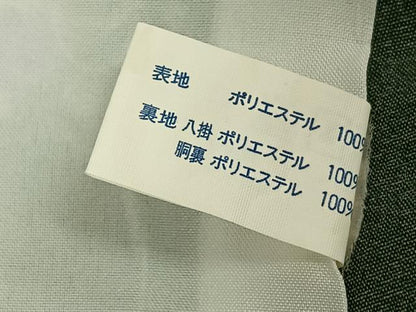 平和屋着物▽小紋 単衣 色紙花文 洗える着物 AAAW7567fy