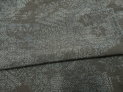 平和屋着物▽結城紬 単衣 亀甲花文 正絹 逸品 AAAW7574fy