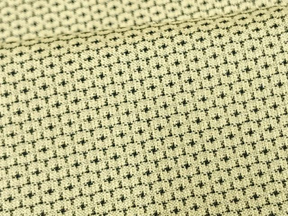 平和屋着物▽お召 単衣 80亀甲 正絹 逸品 AAAW7577fy
