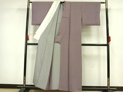 平和屋着物▽江戸小紋 単衣 鮫小紋柄 正絹 逸品 AAAW7612fy