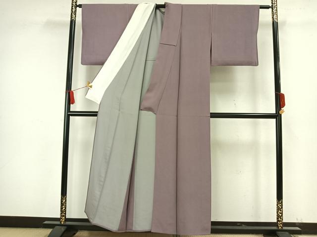 平和屋着物▽江戸小紋 単衣 鮫小紋柄 正絹 逸品 AAAW7612fy
