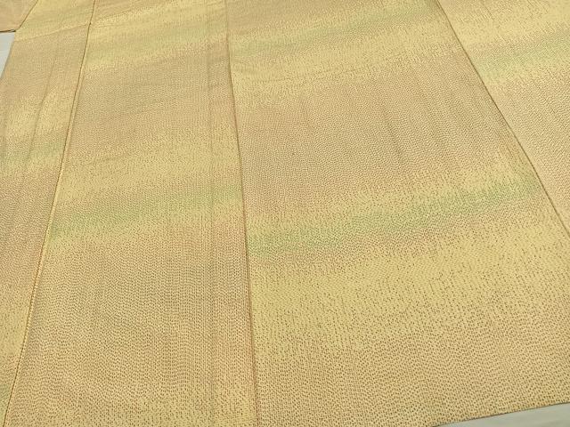 平和屋着物▽上質な紬 単衣 霞文 正絹 逸品 AAAW7620fy
