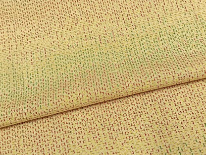 平和屋着物▽上質な紬 単衣 霞文 正絹 逸品 AAAW7620fy