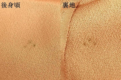 平和屋着物▽訪問着 単衣 中国三大刺繍 汕頭刺繍 スワトウ刺繍 扇面花文 暈し染め 金彩 正絹 逸品 AAAW7631fy