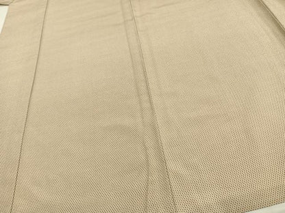 平和屋着物▽本塩沢　単衣　蚊絣　ますいわ屋扱い　ロング丈　正絹　逸品　AAAW7656fy