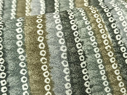 平和屋着物▽小紋　単衣　変わり縞　洗える着物　AAAW7665fy