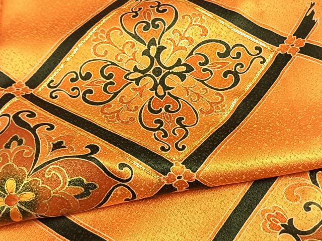 平和屋着物▽訪問着 単衣 駒刺繍 吉祥花文 金彩 正絹 逸品 AAAW7680fy