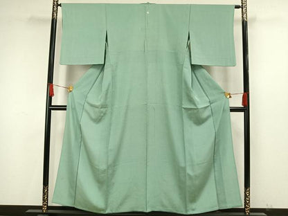 平和屋着物▽伝統工芸師 関正三郎 江戸小紋 単衣 角通し 正絹 逸品 AAAW7691fy
