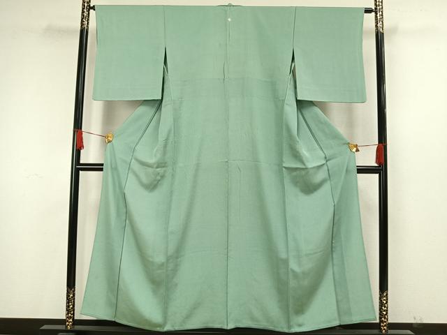 平和屋着物▽伝統工芸師 関正三郎 江戸小紋 単衣 角通し 正絹 逸品 AAAW7691fy