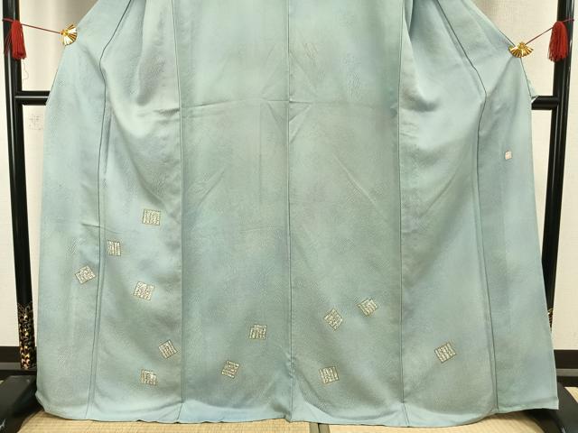 平和屋着物▽訪問着 単衣 作家物 源氏香 金彩 正絹 逸品 AAAW7720fy