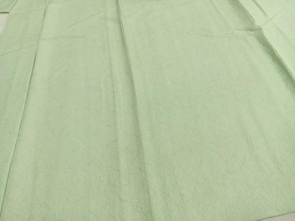 平和屋着物▽上質な色無地　単衣　夏虫色　正絹　逸品　未使用　AAAW7768fy
