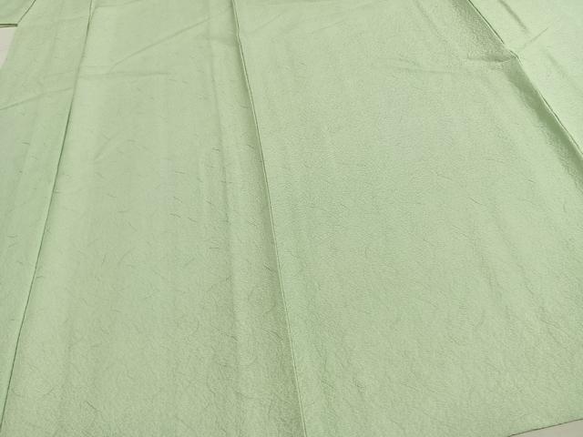 平和屋着物▽上質な色無地　単衣　夏虫色　正絹　逸品　未使用　AAAW7768fy