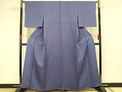 平和屋着物▽上質な色無地 単衣 花づくし 半色 正絹 逸品 AAAW7769fy