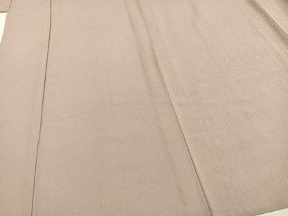 平和屋着物▽洗える最高級着物　＜英＞はなぶさ謹製　色無地　単衣　枯野色　AAAW7819fy