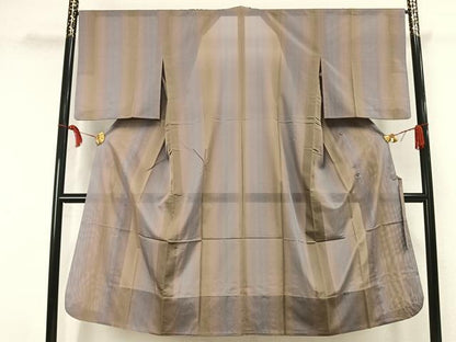 平和屋着物▽道行コート スリーシーズン 春夏秋 塵除け 紗 間道 正絹 逸品 AAAW7826fy