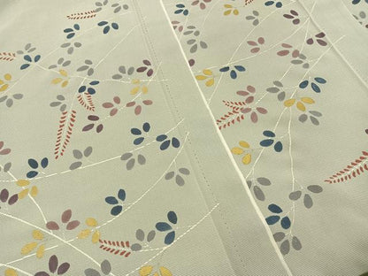 平和屋着物▽訪問着 無双 紗袷 紗×絽 萩文 正絹 逸品 AAAW7851fy