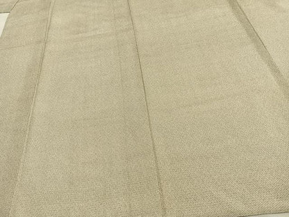 平和屋着物▽本塩沢 単衣 80亀甲 総詰め 正絹 逸品 AAAW7873fy