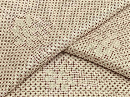 平和屋着物▽上質なお召 単衣 草花文 正絹 逸品 AAAW7878fy