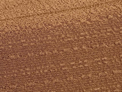 平和屋着物▽上質な色無地 単衣 変わり縞 枯茶色 正絹 逸品 AAAW7880fy