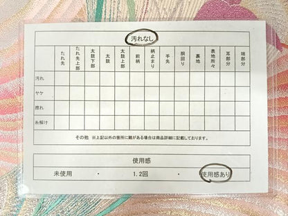 平和屋着物◎六通柄袋帯 孔雀文 金銀糸 正絹 逸品 AAAW8940yx