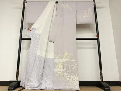 平和屋着物●訪問着 正倉院花唐草文 金彩 正絹 逸品 AAAW9077zg