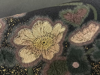 平和屋着物●吉乃一廉 幻の辻が花 訪問着 手描き 暈し染め 金彩 正絹 逸品 AAAW9096zg