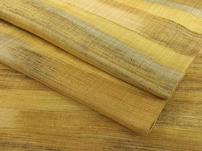 平和屋着物●上質な紬　霞文　正絹　逸品　AAAW9142zg