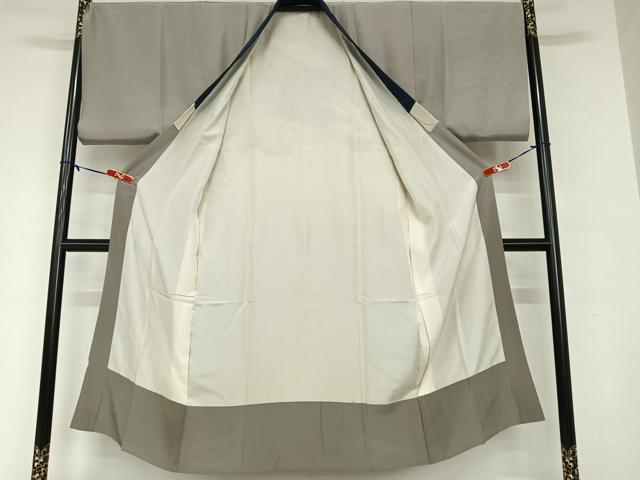 平和屋着物●男性 長襦袢 袷 手描き 龍 暈し染め 正絹 逸品 AAAW9150zg