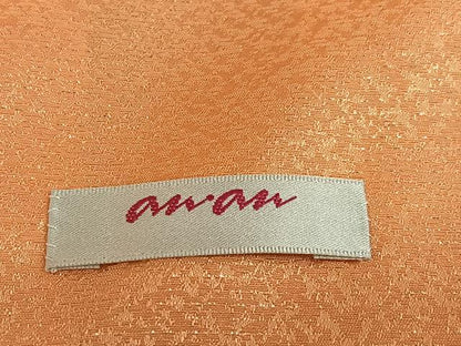 平和屋着物●anan 小振袖 二尺袖 駒刺繍 檜扇花文 金彩 洗える着物 AAAW9291zg
