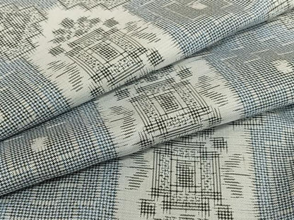 平和屋着物●本場村山大島紬 花菱文 正絹 逸品 AAAW9339zg