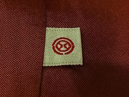 平和屋着物●本場大島紬 一元絣 蔦の葉文 黒地 西武百貨店扱い 正絹 逸品 AAAW9342zg