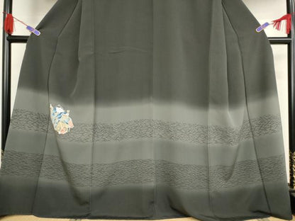 平和屋着物●訪問着 友禅 山伏 暈し染め 正絹 逸品 AAAW9401br