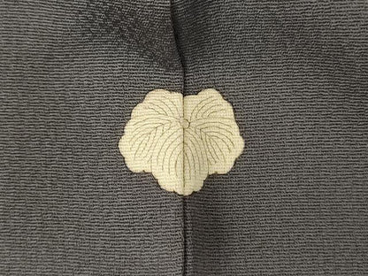 平和屋着物●銀座きしや 訪問着 駒刺繍 松竹梅扇文 金彩 たとう紙付き 正絹 逸品 AAAW9402br