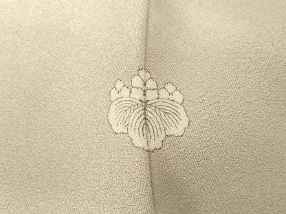 平和屋着物●室町 京正 訪問着 友禅 駒刺繍 波文様 金糸 正絹 逸品 AAAZ3010np