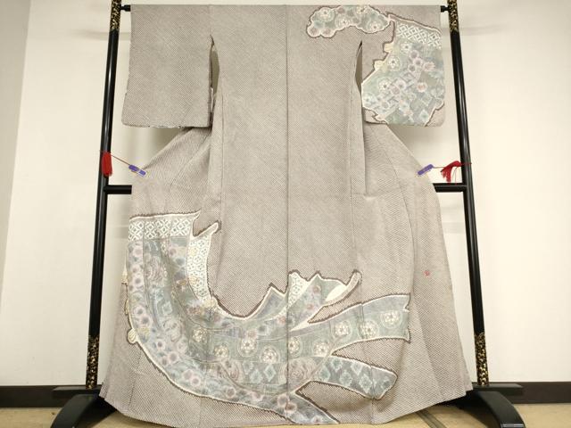 平和屋着物○名門 藤娘きぬたや・総絞り 伊藤卓夫 訪問着 中国三 平和屋着物○名門 藤娘きぬたや・総絞り 伊藤卓夫 訪問着 中国三