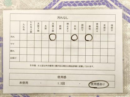 平和屋着物◎六通柄袋帯 唐織 蜀江花文 銀糸 正絹 逸品 AAAW9641dt
