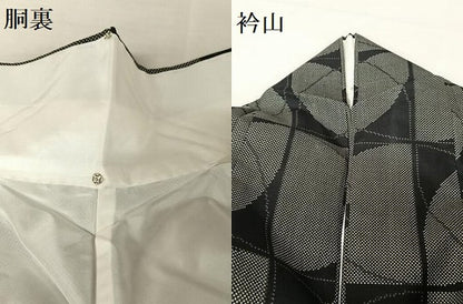 平和屋着物●本場大島紬 一元絣 七宝崩し 正絹 逸品 AAAX0201np