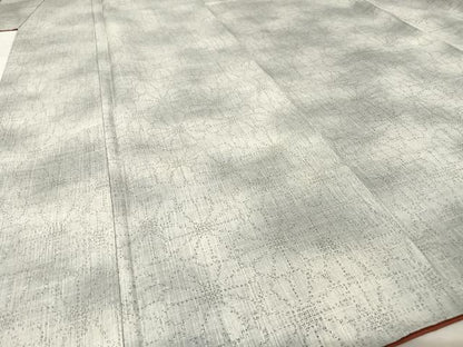 平和屋着物●上質な紬 花尽くし 正絹 逸品 AAAX0203np