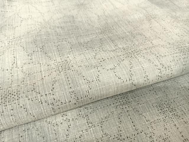 平和屋着物●上質な紬 花尽くし 正絹 逸品 AAAX0203np