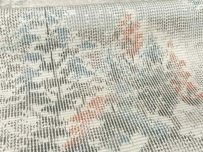 平和屋着物●上質な紬 樹林文 正絹 逸品 AAAX0212np