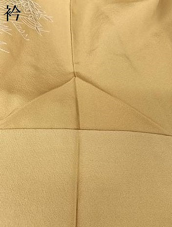 平和屋着物●訪問着 友禅 飛鶴風景文 暈し染め 正絹 逸品 AAAX0249np