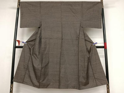 平和屋着物●男性 本場大島紬 100亀甲 総詰め 正絹 逸品 AAAX0271np