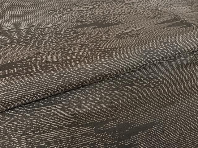 平和屋着物●本場大島紬 風景文 正絹 逸品 未使用 AAAX0284np