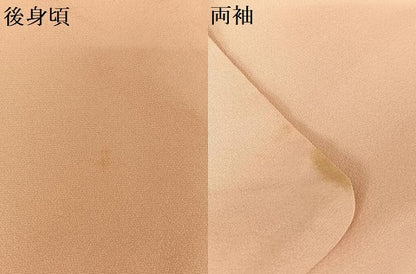 平和屋着物●京加賀友禅 百貫石峰 訪問着 枝花文 暈し染め 正絹 逸品 AAAX0307np