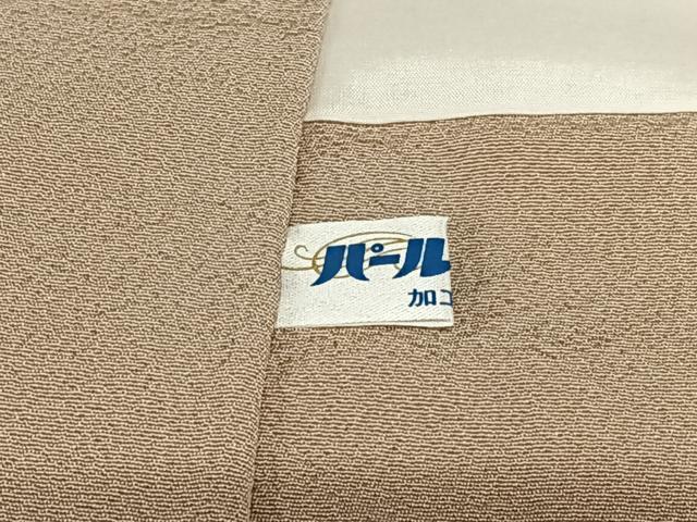 平和屋着物●色留訪問着 友禅 花唐草文 金彩 正絹 逸品 AAAX0589zg