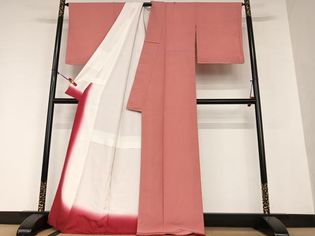 平和屋着物●江戸小紋 角通し 正絹 逸品 AAAX0630zg