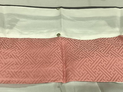 平和屋着物●訪問着　手描き　枝花に休み鳥　暈し染め　正絹　逸品　AAAX0655zg