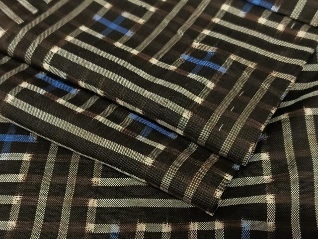 平和屋着物●本場大島紬 龍郷絣 秋名バラ 正絹 逸品 AAAX0715zg