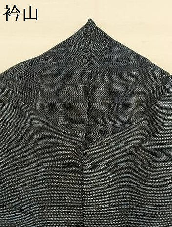 平和屋着物●本場大島紬　草花間道　やまと誂製　正絹　逸品　AAAX0754zg
